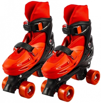 Set patine cu rotile, casca, cotiere si genunchiere, marime L (39-43), diverse culori